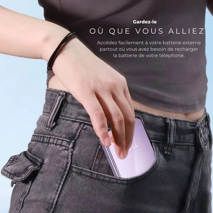 Batterie externe magnétique